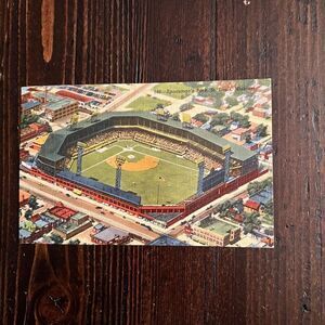 Sportsman's Park St. Louis Post Card 1950